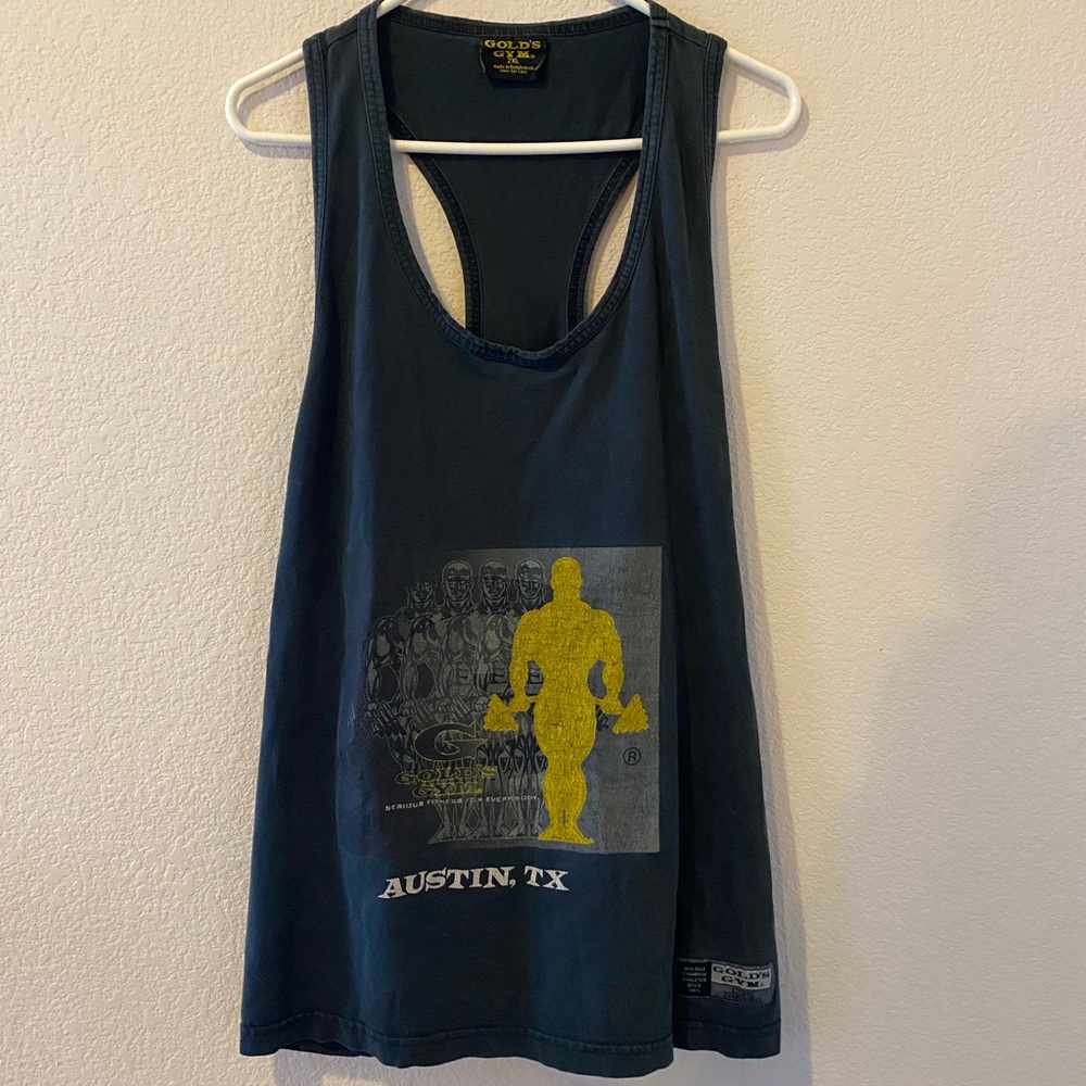 Vintage Gold’s Gym Stringer